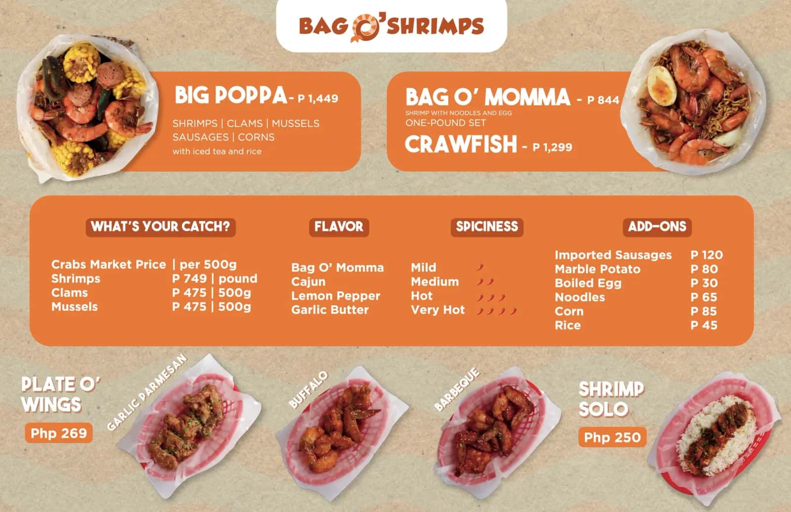 Bag O' Shrimps franchise Bag O' Shrimps franchise