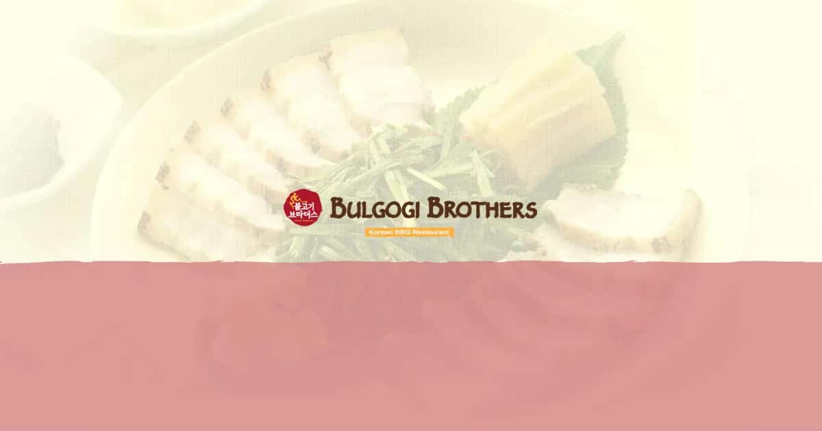 Bulgogi Brothers franchise