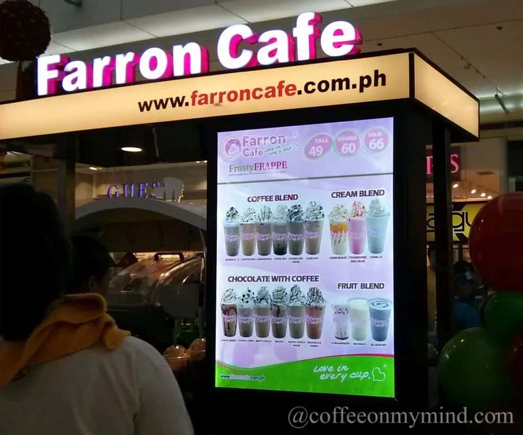 Farron Cafe franchise