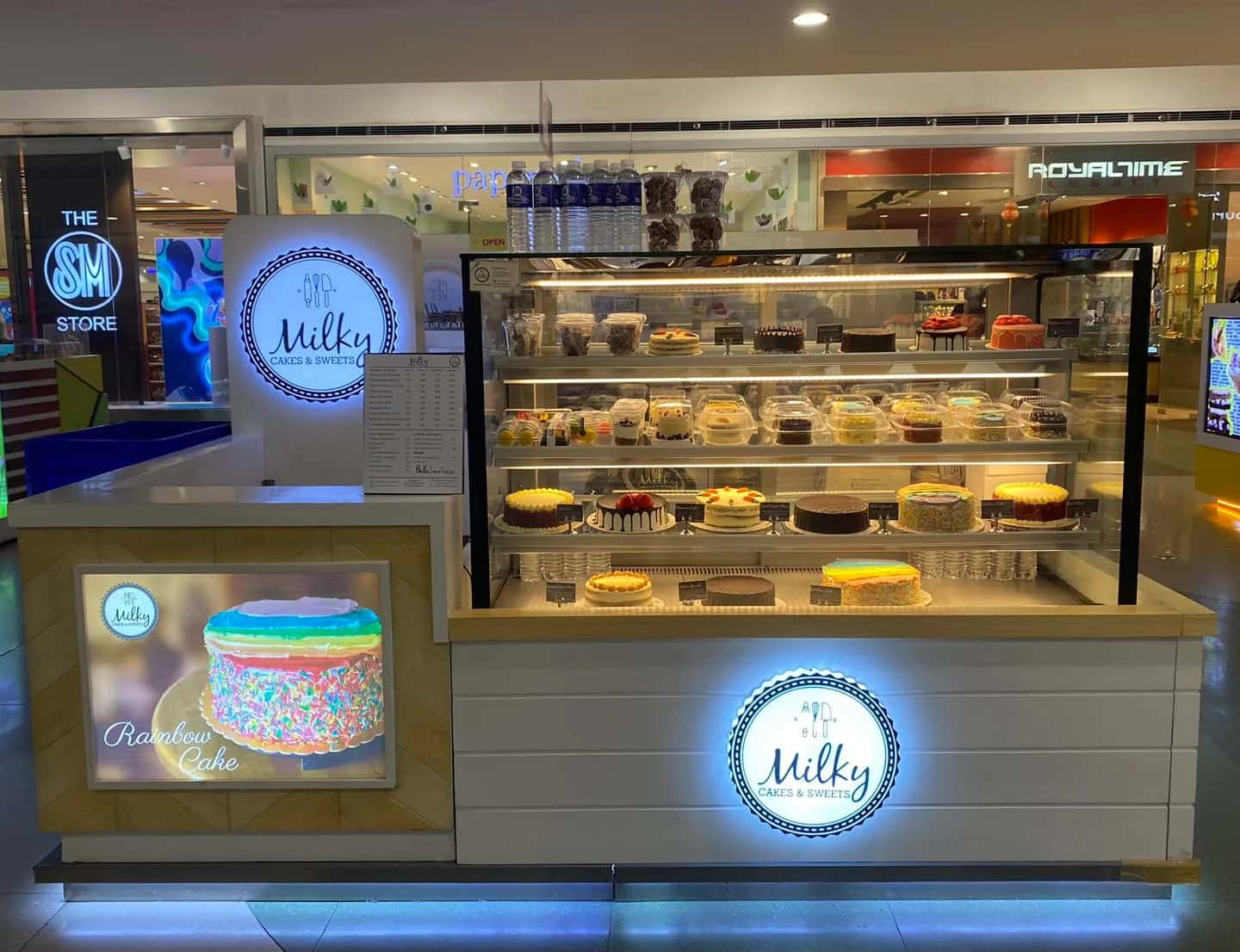 Milky Cakes and Sweets franchise