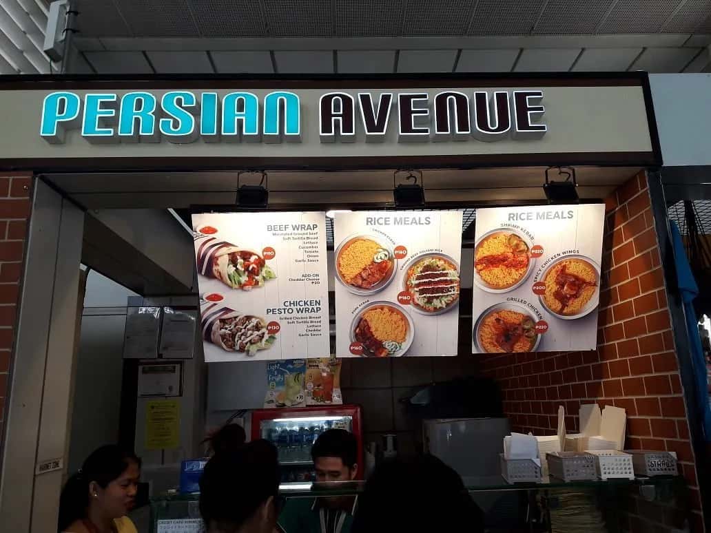Persian Avenue franchise Persian Avenue franchise