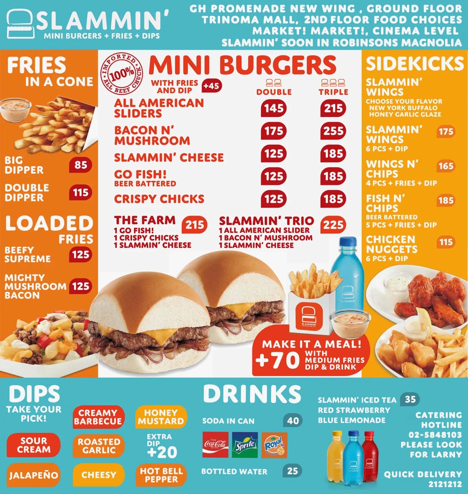 Slammin' Mini Burgers & Fries franchise