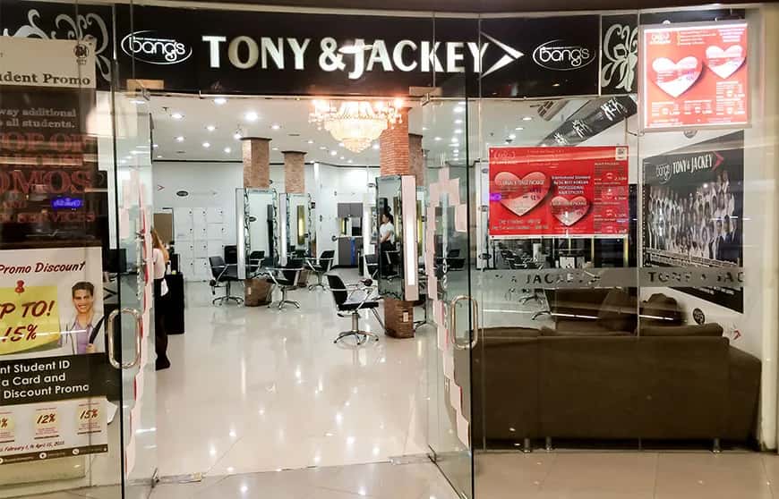 Tony and Jackey Salon franchise