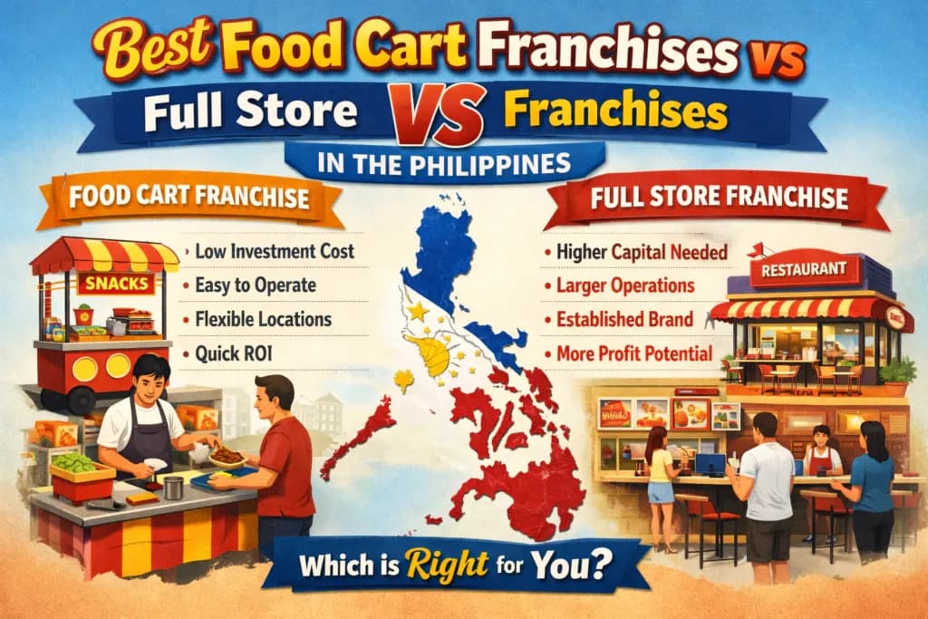 Cart vs Kiosk Franchise: Which Format Fits Your Budget