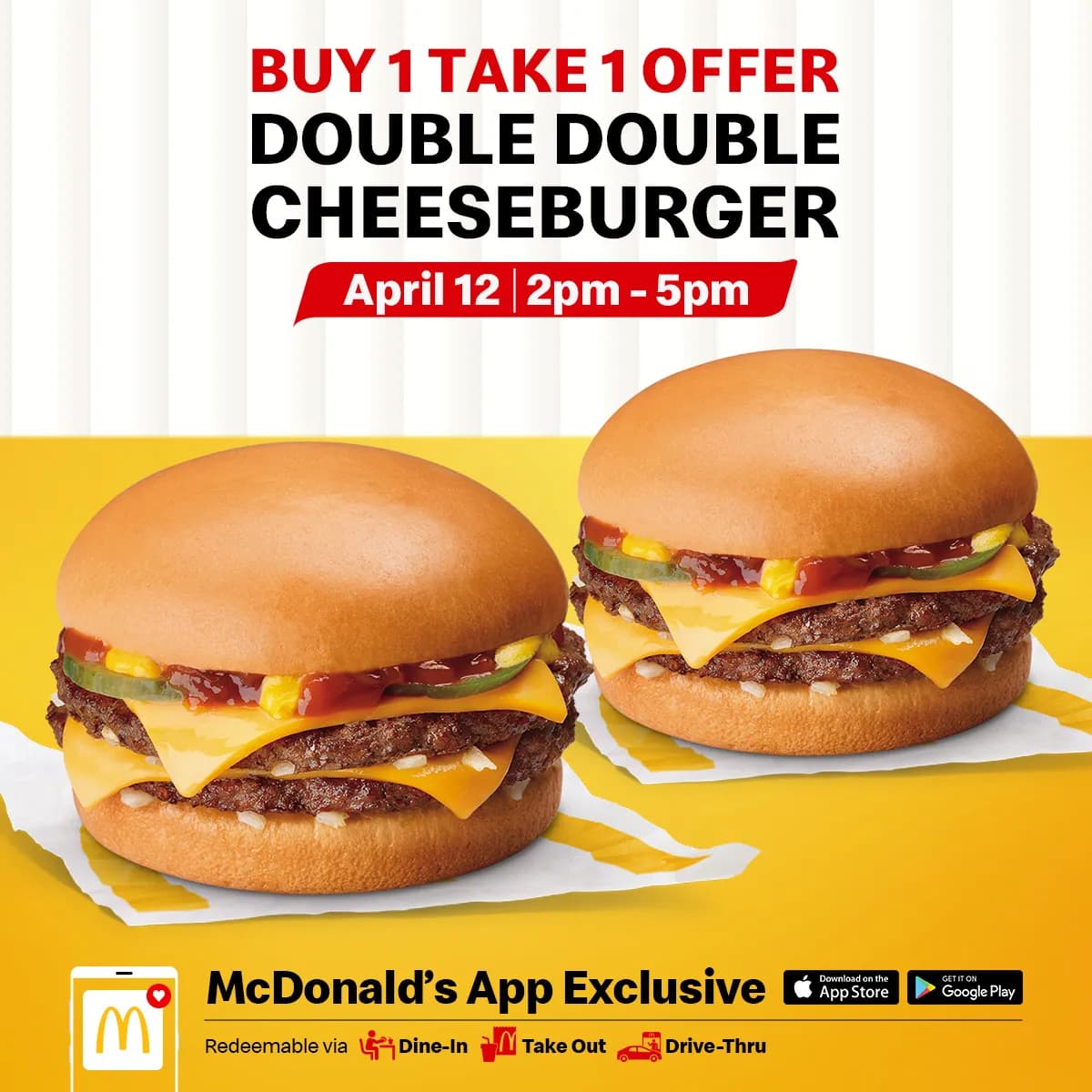 Burger Buy One Take One franchise photo