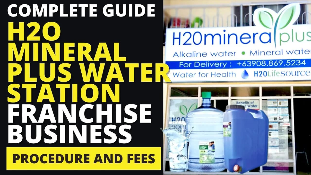 H2O Mineral Plus franchise photo
