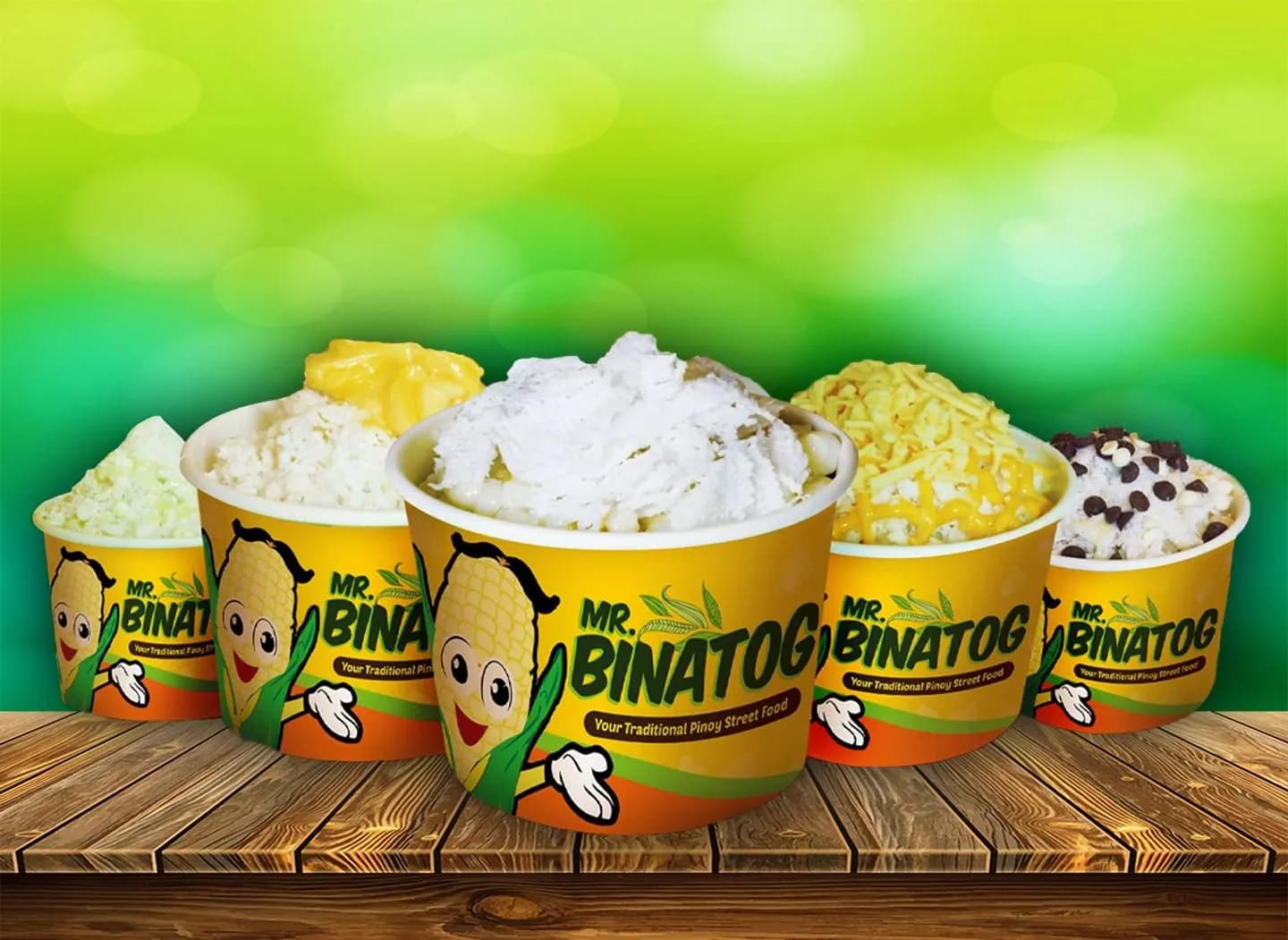 Mr. Binatog menu delivery