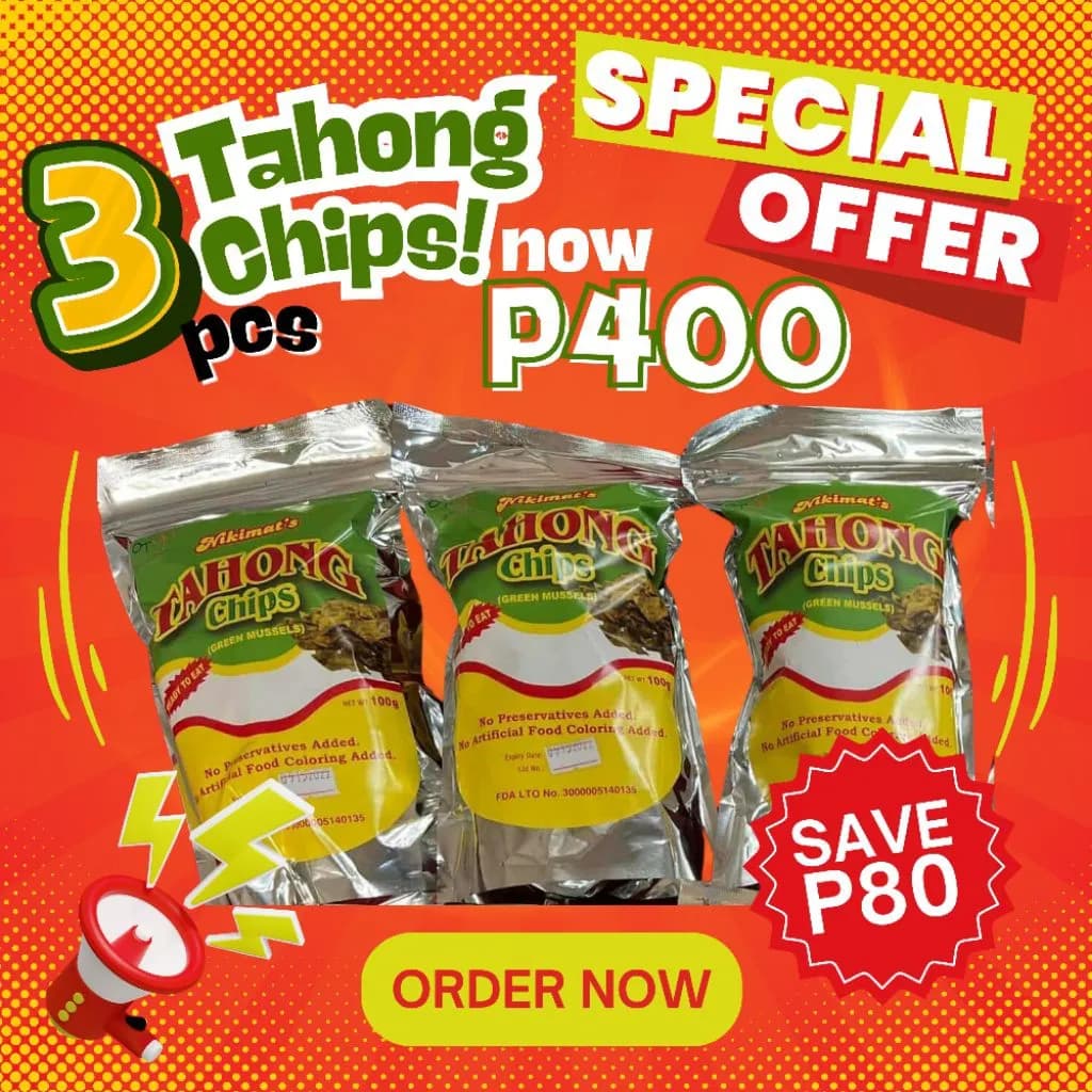 OCEAN FRESH TAHONG CHIPS
