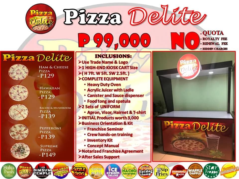 Pizza Delite: Pizza Food Cart