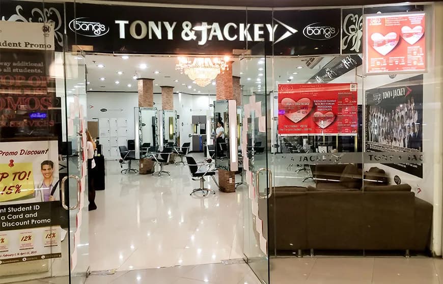 Tony and Jackey Salon franchise photo