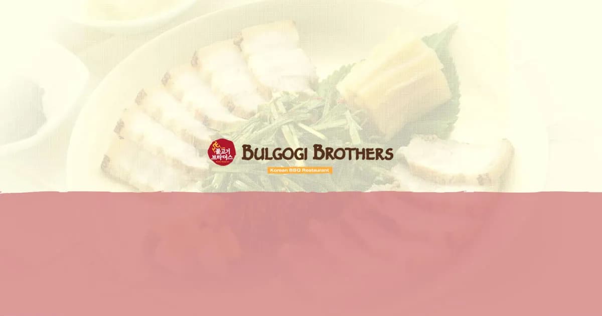 Bulgogi Brothers franchise photo Bulgogi Brothers franchise photo