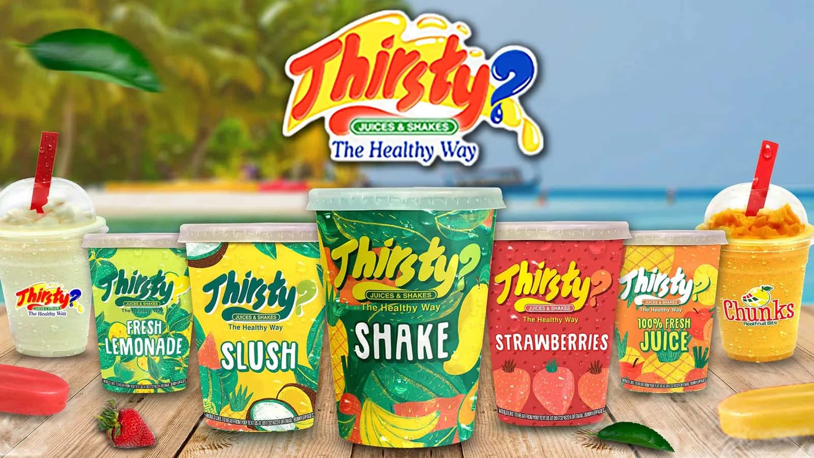 Thirsty Fresh Fruit Juices & Shakes franchise Thirsty Fresh Fruit Juices & Shakes franchise
