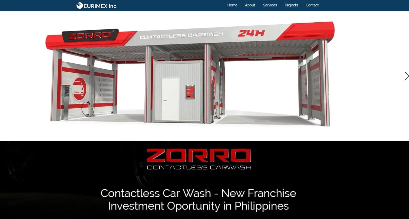 Zorro Contactless Carwash franchise photo Zorro Contactless Carwash franchise photo